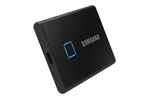 Внешний портативный SSD диск Samsung T7 Touch 1TB Black - Фото 6