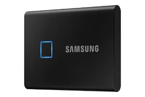 Внешний портативный SSD диск Samsung T7 Touch 1TB Black - Фото 3