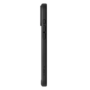 Прозорий чорний чохол Spigen Ultra Hybrid для iPhone 16 - Фото 4