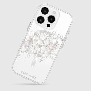 Прозрачный чехол с перламутром Case-Mate Karat MagSafe для iPhone 16 Pro - Фото 11