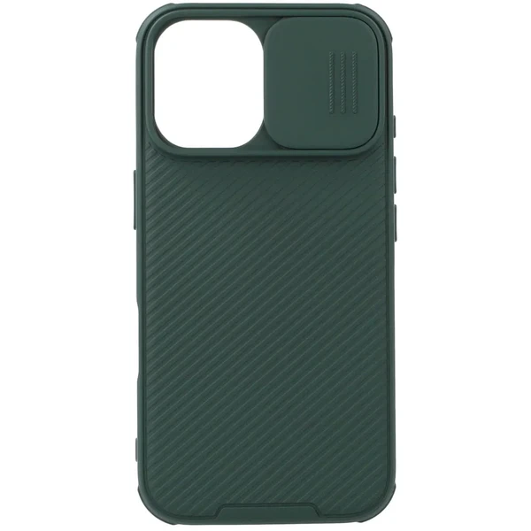 Темно-зелений чохол Nillkin CamShield Pro для iPhone 16