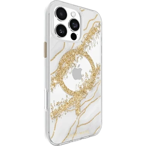 Мраморный чехол с золотыми элементами Case-Mate Karat MagSafe для iPhone 16 Pro Max - Фото 3