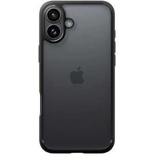 Прозорий чорний чохол Spigen Ultra Hybrid для iPhone 16 - Фото 3