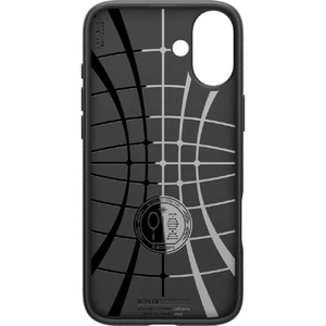 Черный чехол Spigen Liquid Air для iPhone 16 - Фото 4