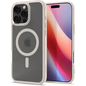 Бежевий напівпрозорий чохол Spigen Ultra Hybrid Mag для iPhone 16 Pro Max 8809971232630 - Фото 1