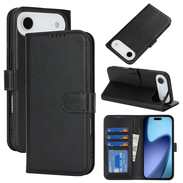Чохол-гаманець iLoungeMax AirGuard Black для iPhone 17 Air