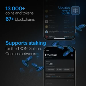 Набор кошельков, безопасное холодное хранение криптовалют TANGEM Wallet Черный, 3 шт - Фото 6