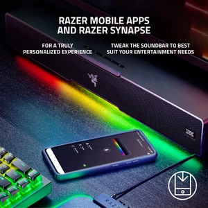 Игровая звуковая панель Razer Leviathan V2, Black - Фото 7