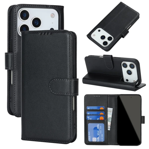 Чохол-гаманець iLoungeMax AirGuard Black для iPhone 17 Pro Max