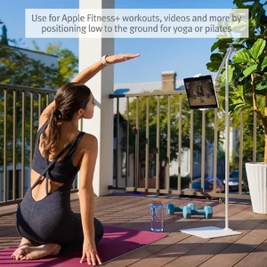 Універсальна підлогова стійка Twelve South HoverBar Tower Black для планшетів, велосипедів з регульованими кутами - Фото 5