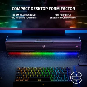 Игровая звуковая панель Razer Leviathan V2, Black - Фото 4