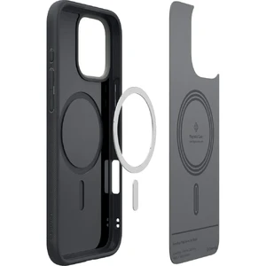 Черно-серый чехол Spigen Caseology Nano Pop Mag для iPhone 16 Pro - Фото 8