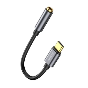 Перехідник до навушників Type-C to AUX 3.5mm Jack з підсилювачем ЦАП для iPhone / Android | Baseus L54