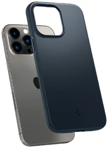 Захисний чохол Spigen Thin Fit Metal Slate для iPhone 14 Pro Max - Фото 7