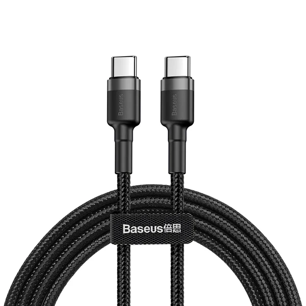 Кабель Baseus Cafule USB-C to USB-C Black 1m в Харькове