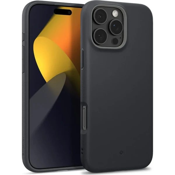 Чорно-сірий чохол Spigen Caseology Nano Pop Mag для iPhone 16 Pro в Запоріжжі