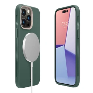 Силиконовый чехол Spigen Cyrill Ultra Color Mag MagSafe Kale для iPhone 14 Pro Max - Фото 8
