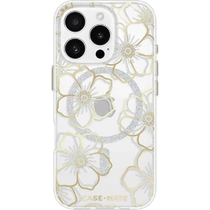 Прозорий чохол зі срібно-золотими елементами Case-Mate Floral Gems Mag для iPhone 16 Pro - Фото 7