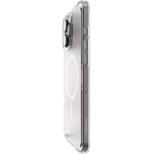 Полупрозрачный белый чехол Spigen Ultra Hybrid Mag для iPhone 16 Pro - Фото 2