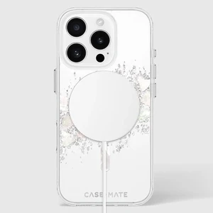 Прозрачный чехол с перламутром Case-Mate Karat MagSafe для iPhone 16 Pro - Фото 10