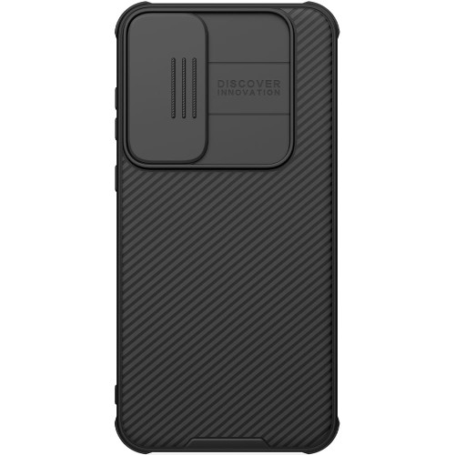 Протиуданий чохол зі шторкою для камери Nillkin CamShield Pro Black для Galaxy A55 5G у Миколаєві