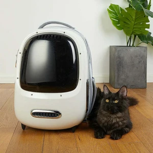 Рюкзак-переноска Petkit Breezy 2 Smart Cat Carrier White з вбудованим вентилятором та підсвічуванням - Фото 5