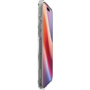Прозрачный черный чехол Spigen Ultra Hybrid Mag для iPhone 16 Pro - Фото 5