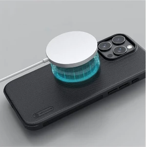 Чорний магнітний чохол Nillkin Frosted Shield Pro для iPhone 16 Pro Max - Фото 9