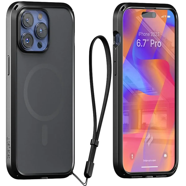 Чохол Catalyst Influence Mag Black Clear для iPhone 15 Pro