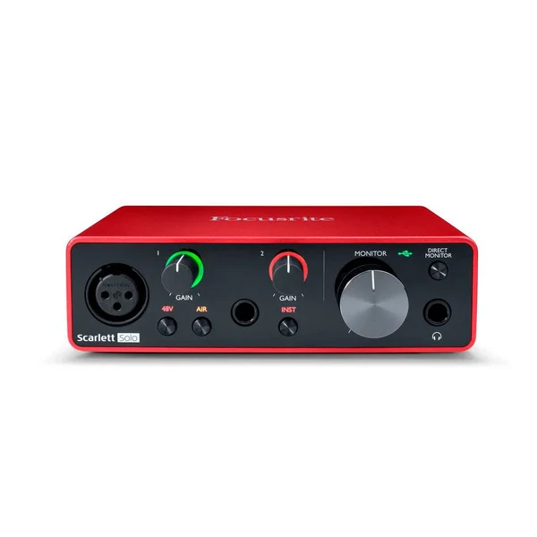 Аудіоінтерфейс Focusrite Scarlett Solo 3rd Gen