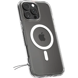 Прозрачный белый чехол Spigen Crystal Hybrid Mag для iPhone 16 Pro Max - Фото 4