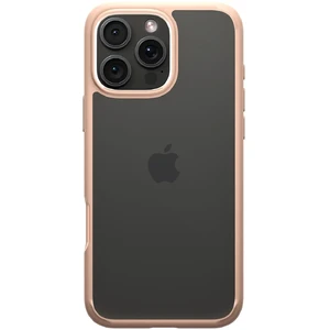 Прозрачный розовый чехол Spigen Ultra Hybrid для iPhone 16 Pro Max - Фото 7