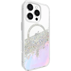 Прозрачный чехол с серебром Case-Mate Karat MagSafe для iPhone 16 Pro - Фото 3