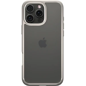 Прозрачно-бежевый чехол Spigen Ultra Hybrid для iPhone 16 Pro Max - Фото 3