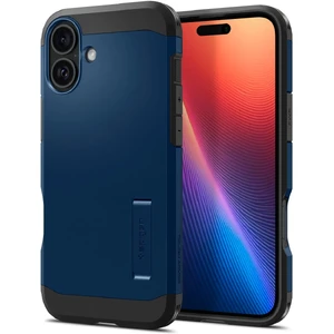 Синій міцний чохол Spigen Tough Armor Mag для iPhone 16 Plus MagSafe - Фото 5