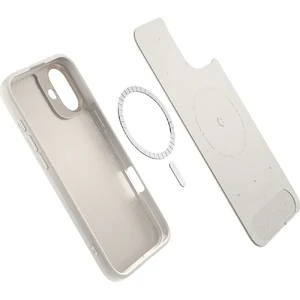 Бежевый чехол Spigen Cyrill Kajuk Mag MagSafe для iPhone 16 - Фото 8