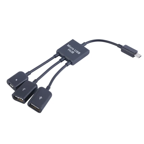 Адаптер iLoungeMax Micro USB Hub to 2 USB 2.0 | Micro USB Charging Port в Луцке