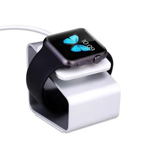 Алюмінієва док-станція iLoungeMax Alloy Bracket Silver для Apple Watch - Фото 2