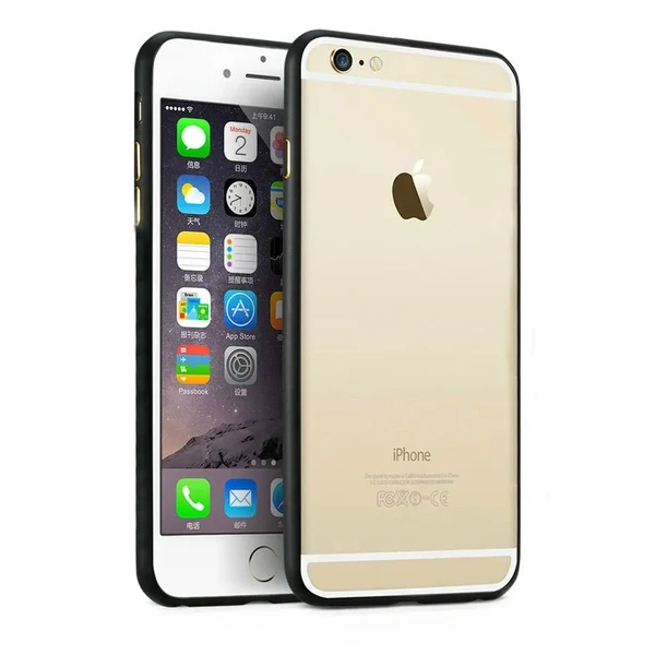 Алюмінієвий бампер iLoungeMax Alloy Black для iPhone 6 Plus в Чернівцях