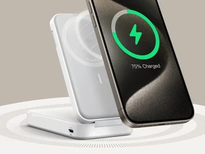 Повербанк MagSafe Anker MagGo 6600mAh с поддержкой быстрой зарядки Qi2 для iPhone 15 | 14 | 13 - Фото 2