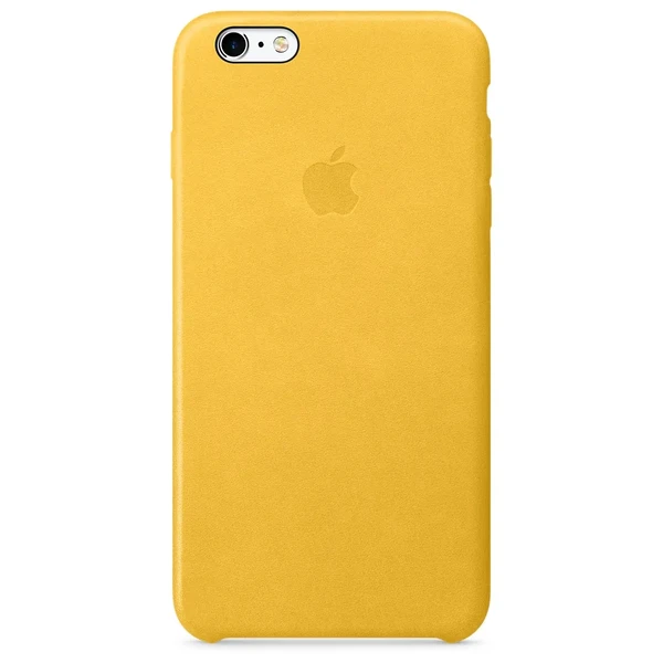 Шкіряний чохол Apple Leather Case Marigold (MMM32) для iPhone 6s Plus в Запоріжжі