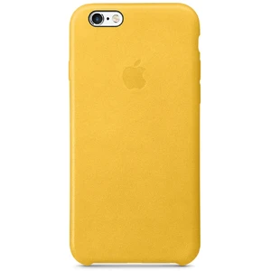 Шкіряний чохол Apple Leather Case Marigold (MMM22) для iPhone 6s MMM22 - Фото 1