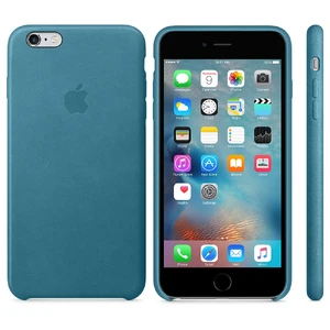 Кожаный чехол Apple Leather Case Marine Blue (MM362) для iPhone 6s Plus - Фото 4