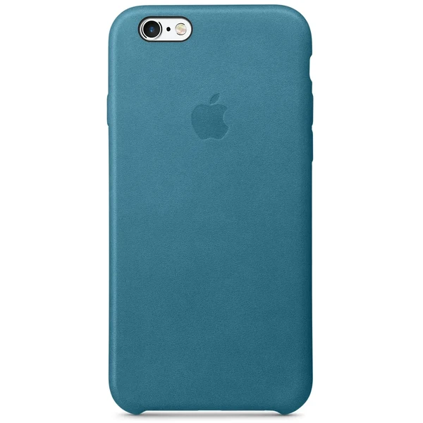 Кожаный чехол Apple Leather Case Marine Blue (MM4G2) для iPhone 6s в Полтаве