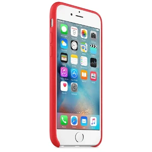 Шкіряний чохол Apple Leather Case (PRODUCT) RED (MKXX2) для iPhone 6s - Фото 6