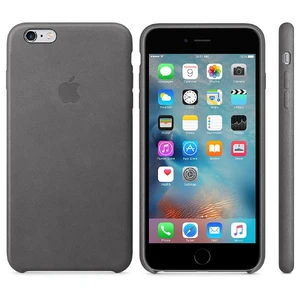 Шкіряний чохол Apple Leather Case Storm Gray (MM322) для iPhone 6s Plus - Фото 4