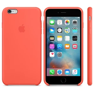 Силиконовый чехол Apple Silicone Case Apricot (MM6F2) для iPhone 6s Plus - Фото 4