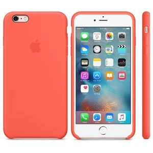 Силиконовый чехол Apple Silicone Case Apricot (MM6F2) для iPhone 6s Plus - Фото 5