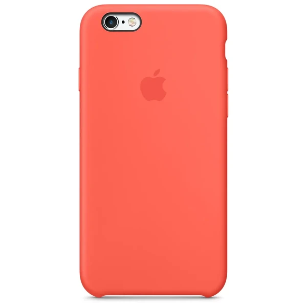 Силіконовий чохол Apple Silicone Case Apricot (MM642) для iPhone 6s у Броварах