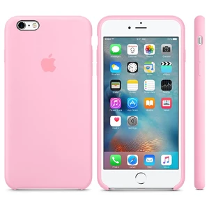 Силіконовий чохол Apple Silicone Case Light Pink (MM6D2) для iPhone 6s Plus - Фото 2